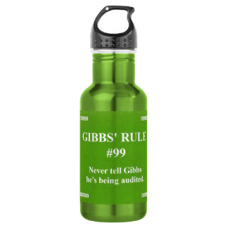 Gibbs' regel 99 waterfles