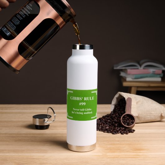 Gibbs' regel 99 waterfles (Koffie (Gedraaid) )