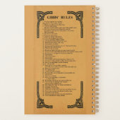 Gibbs' regels planner (Achterkant)