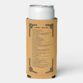 Gibbs' regels seltzer blikjeskoeler (Seltzer Voorkant)