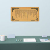 Gibbs' regels spandoek (Beurs)