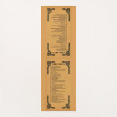 Gibbs' regels yogamat (Voorkant)