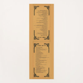 Gibbs' regels yogamat