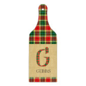 Gibbs Tartan Monogram G Snijplank (Voorkant)