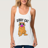 GIBBY CAT Funny Dames T-shirts (Voorkant)