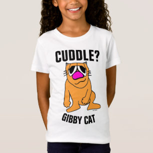 GIBBY CAT Kinder Cat T-shirts, CUDDLE? T-shirt