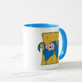 Giblet Pig in een Blanket Mok (Voorkant rechts)