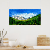 Gibney Breckenridge CO 1999art300dpi 78x40 Poster (Keuken)