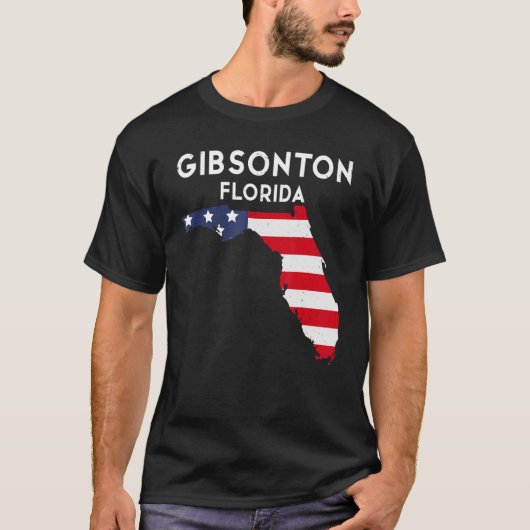 Gibont on Florida USA State America Travel Floridi T-shirt (Voorkant)