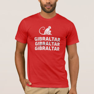 Gibraltar-aap is Brits T-shirt