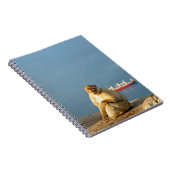 Gibraltar Barbary ape Notitieboek (Rechterzijde)