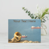  Gibraltar Barbary-kaart (Staand voorkant)