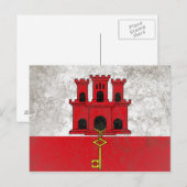 Gibraltar Briefkaart (Voorkant / Achterkant)