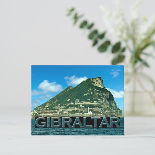 Gibraltar Briefkaart (Staand voorkant)