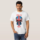 Gibraltar British est 1704 Scull T-Shirt (Voorkant volledig)