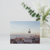 Gibraltar Cable Car Briefkaart (Staand voorkant)