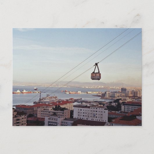 Gibraltar Cable Car Briefkaart (Voorkant)