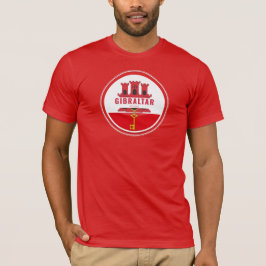 Gibraltar Circular Flag T-Shirt