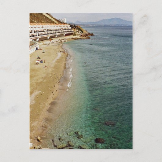 Gibraltar Coast Briefkaart (Voorkant)