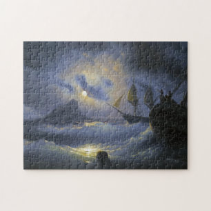 Gibraltar door Night Ivan Aivasovsky Legpuzzel