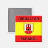 Gibraltar Espanol Magneet (Voorkant / Achterkant)