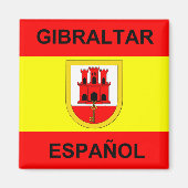 Gibraltar Espanol Magneet (Voorkant)