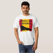 Gibraltar Español T-shirt (Voorkant volledig)