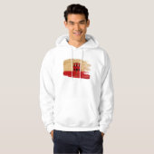Gibraltar Flag Hoodie (Voorkant volledig)