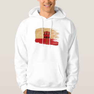 Gibraltar Flag Hoodie
