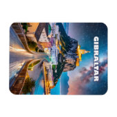 Gibraltar, horizon en reizen magneet (Horizontaal)