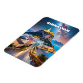 Gibraltar, horizon en reizen magneet (Linkerzijde)