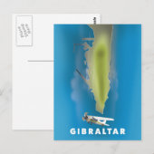 Gibraltar Kaart (Voorkant / Achterkant)