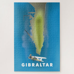 Gibraltar Kaart Legpuzzel