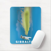 Gibraltar-kaart Muismat (Met muis)