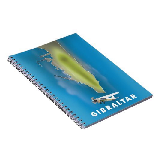 Gibraltar-kaart Notitieboek (Rechterzijde)