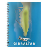Gibraltar-kaart Notitieboek (Voorkant)