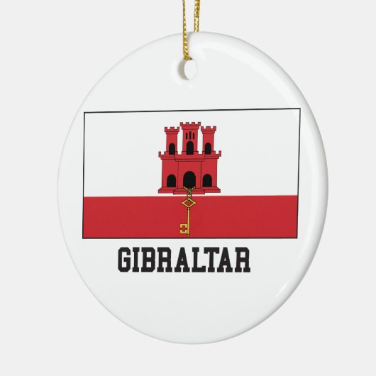 Gibraltar Keramisch Ornament (Links)