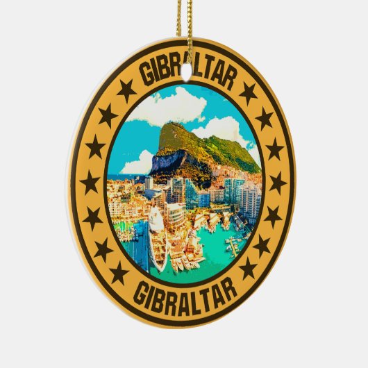 Gibraltar Keramisch Ornament (Rechts)