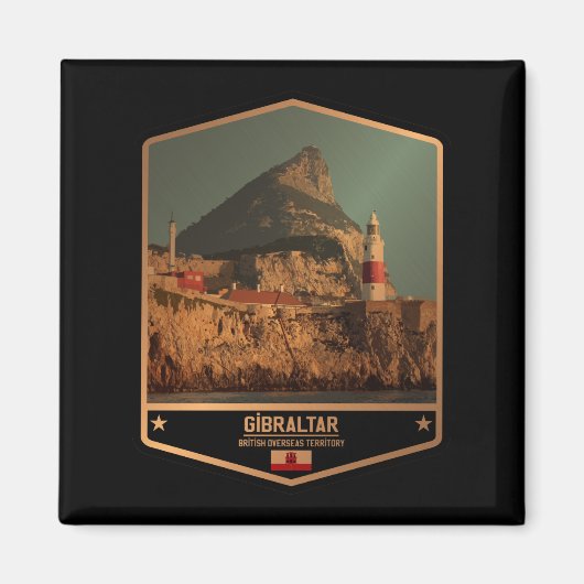 Gibraltar Magneet (Voorkant)