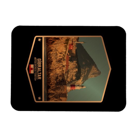 Gibraltar Magneet (Horizontaal)