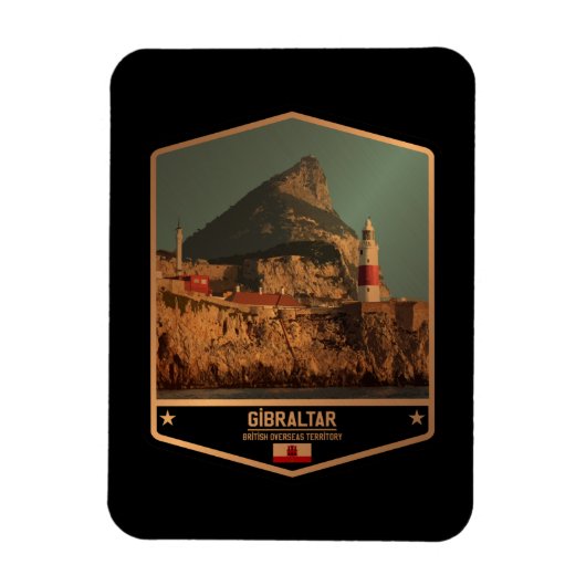Gibraltar Magneet (Verticaal)