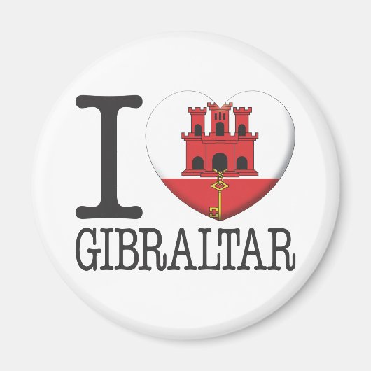 Gibraltar Magneet (Voorkant)