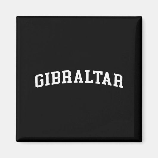 Gibraltar  magneet (Voorkant)