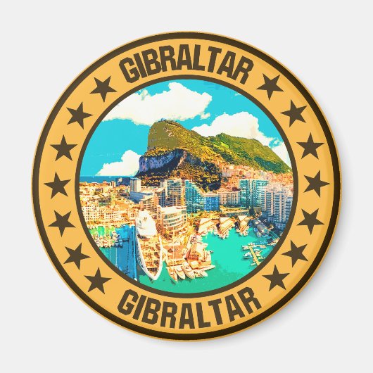Gibraltar Magneet (Voorkant)