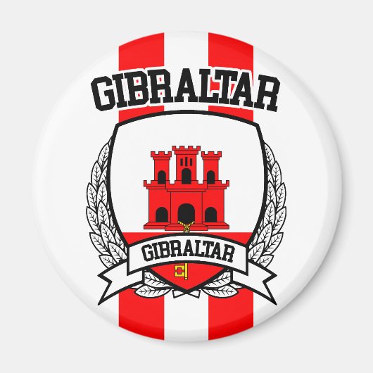 Gibraltar Magneet (Voorkant)
