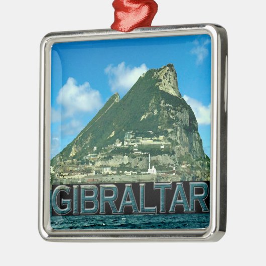 Gibraltar Metalen Ornament (Links)