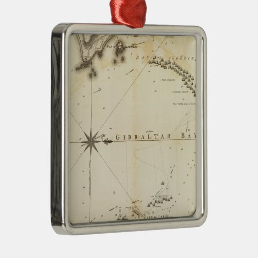 Gibraltar Metalen Ornament (Rechts)