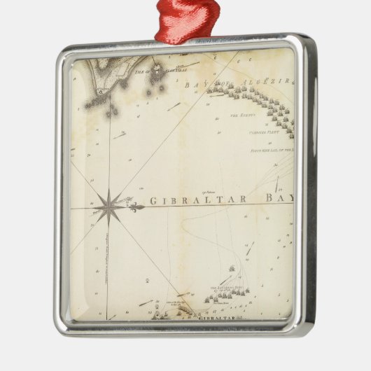 Gibraltar Metalen Ornament (Links)