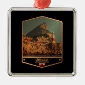 Gibraltar Metalen Ornament (Voorkant)