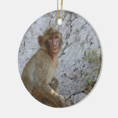 Gibraltar Monkey-versiering Keramisch Ornament (Links)